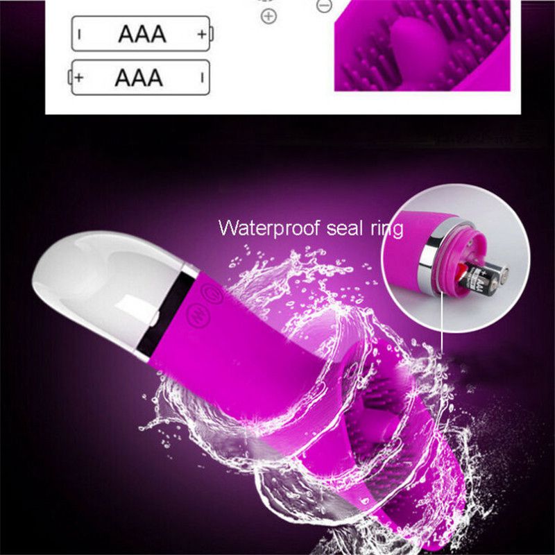 Vibrator Clitoris Tongue Clitoral Stimulation Dildo 30 Mode Silicone Sex Toy - 图片 3