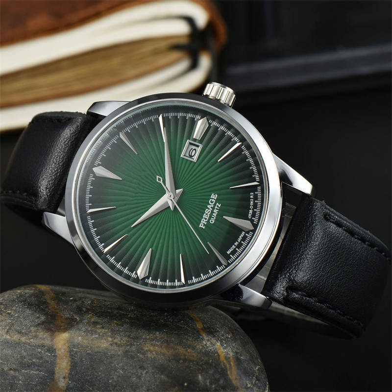 Men's Business Casual Stainless Steel Six-Pin Calendar Men's Quartz Watch Hot Sale Watch - Image 3