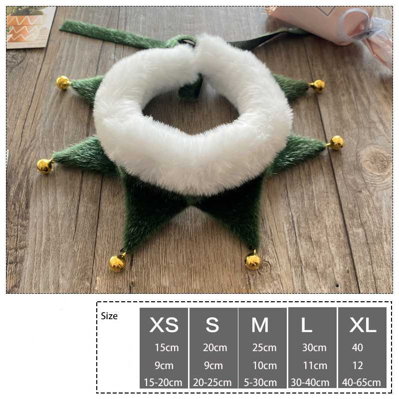 Christmas Dog Bandana Collar Pet Puppy Bell Scarf Christmas Presents Xmas Gift - 图片 12