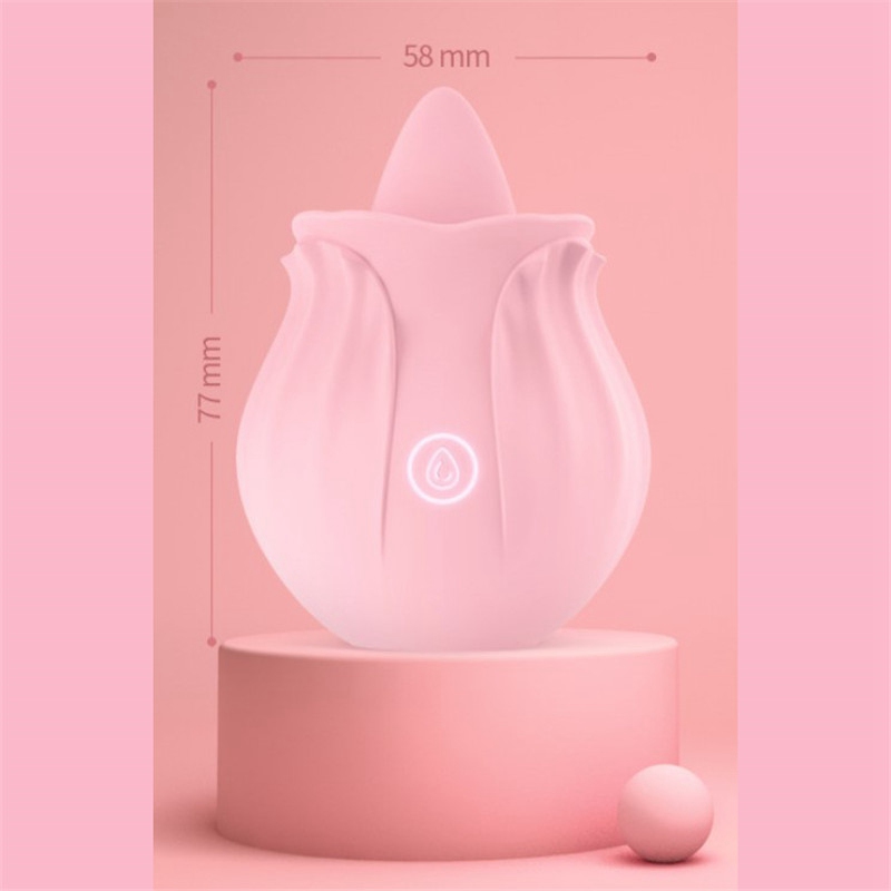 Rose Sucking Vibrator Clit Sucker Female Dildo G spot Massager Sex Toy for Women - 图片 13