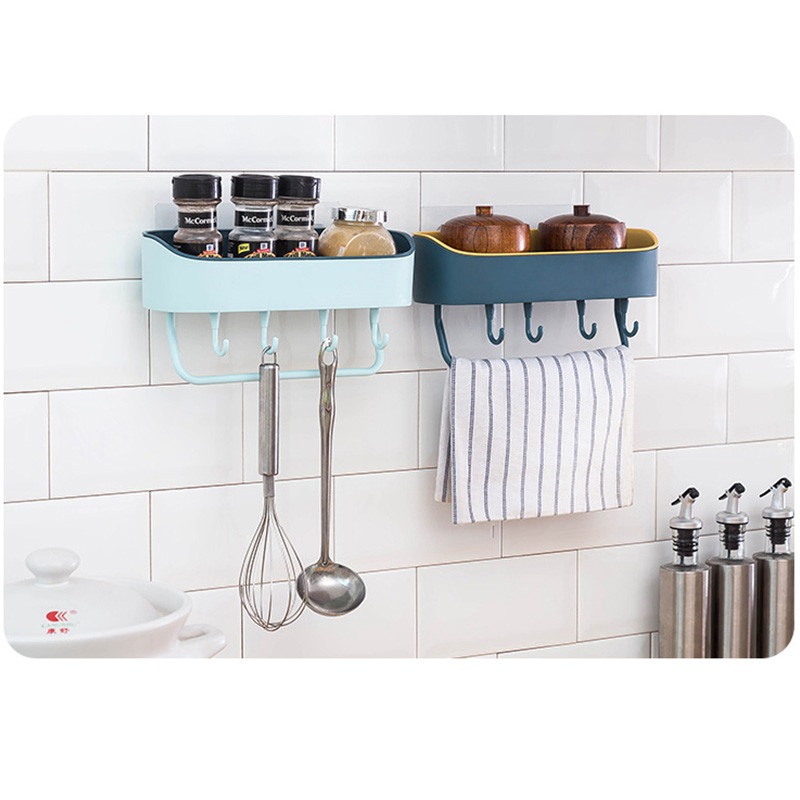 Bathroom Corner Shower Suction Shelf Tidy Wall Storage Basket Caddy Rack YE - 图片 11