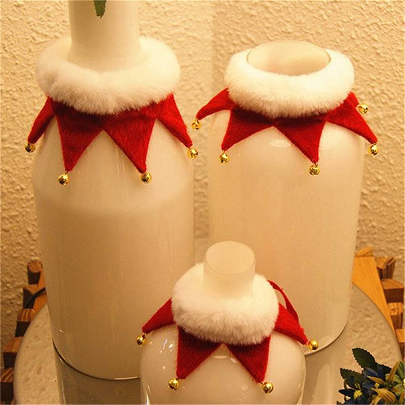 Christmas Dog Bandana Collar Pet Puppy Bell Scarf Christmas Presents Xmas Gift - 图片 13