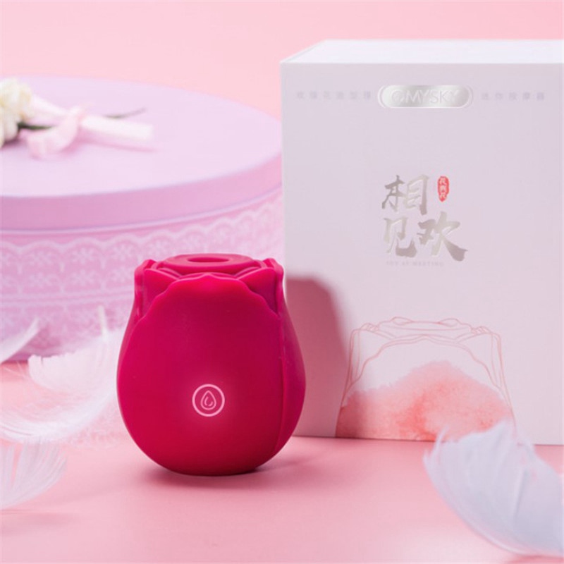 Rose Sucking Vibrator Clit Sucker Female Dildo G spot Massager Sex Toy for Women - 图片 15