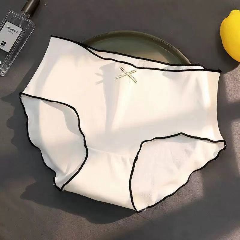 Large Size Underwear Lady Sexy Japanese Graphene Crotch Cloth Breathable Mid Waist Hip Lift Body Shaping Girls' Briefs Women - 图片 18