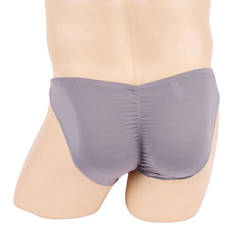Sexy Men Ice Silk Briefs Lingerie Underwear Bulge Pouch Bikini Panties - 图片 19