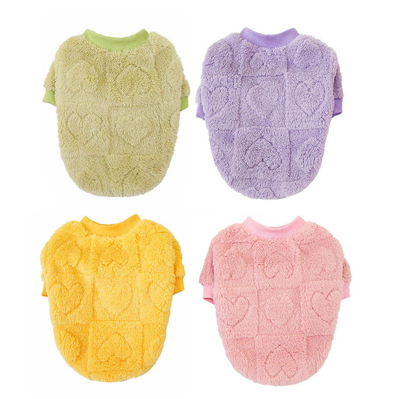 Autumn and Winter Dog Clothes Pet Clothes Super Elastic Fluffy Jacket Fashion - Image 5