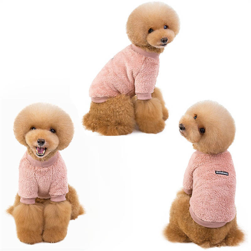 Autumn and Winter Dog Clothes Pet Clothes Super Elastic Fluffy Jacket Fashion - Image 25