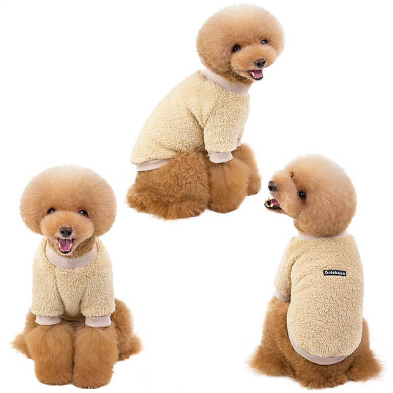 Autumn and Winter Dog Clothes Pet Clothes Super Elastic Fluffy Jacket Fashion - Image 26