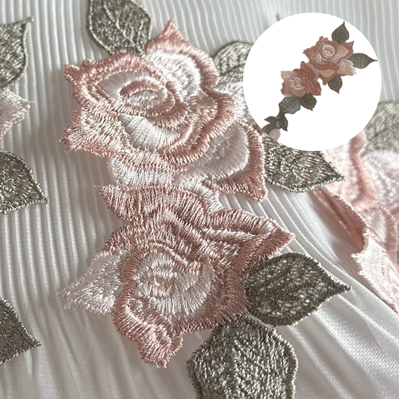 Small Flower Water-Soluble Embroidery Cloth Sticker Latin Dance Dress Dance Clothes Decorative Patch Hand Sewing Accessories Diy No Adhesive - Image 10