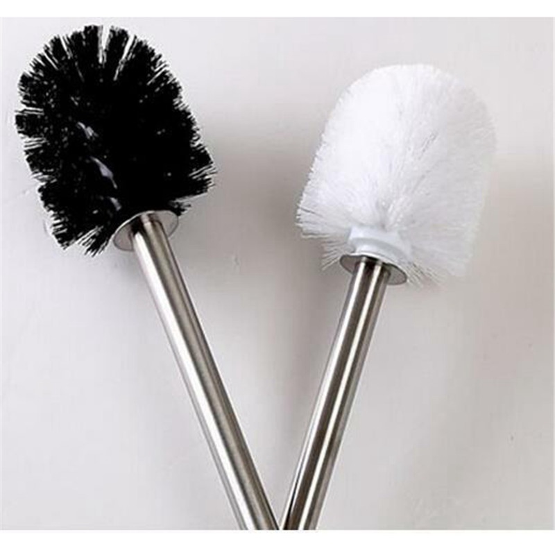 Replacement Stainless Steel WC Bathroom Cleaning Toilet Brush Head Holders - 图片 7