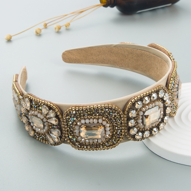 Crystal Baroque Hair Band Hairband Classic Headband Hair Accessories Fashion Women - 图片 7
