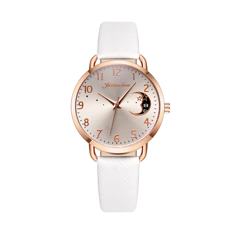 Ladies Womens Watch+Bracelet Fashion Leather Strap Quartz Wristwatch Xmas Gift - 图片 28