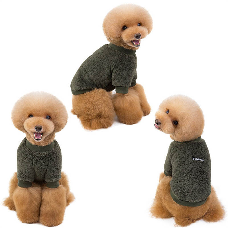 Autumn and Winter Dog Clothes Pet Clothes Super Elastic Fluffy Jacket Fashion - Image 27