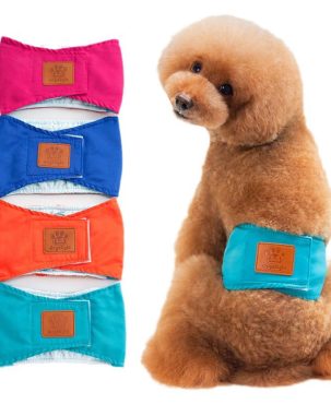 Dog Pet Menstrual Panties Sanitary Panty Dog Clothes Diapers Male Dog Menstrual Panties