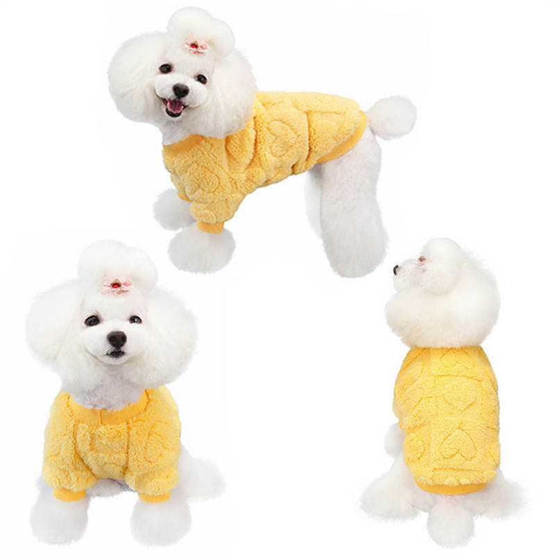Autumn and Winter Dog Clothes Pet Clothes Super Elastic Fluffy Jacket Fashion - Image 29