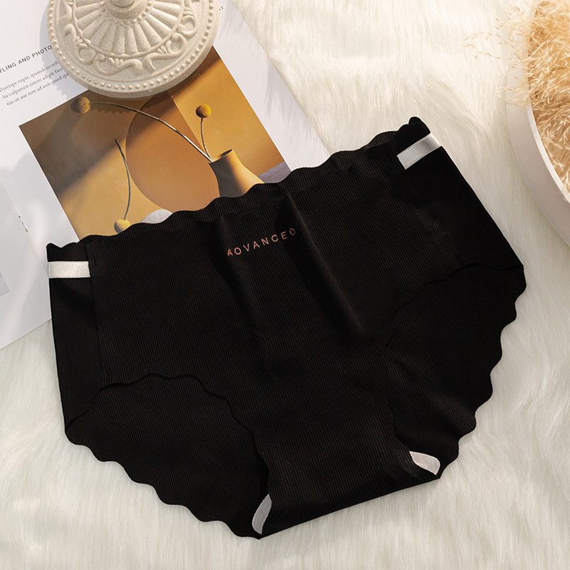 Large Size Underwear Lady Sexy Japanese Graphene Crotch Cloth Breathable Mid Waist Hip Lift Body Shaping Girls' Briefs Women - 图片 27