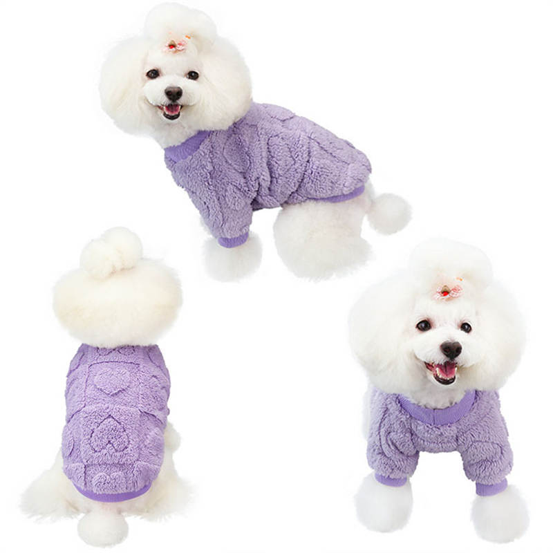 Autumn and Winter Dog Clothes Pet Clothes Super Elastic Fluffy Jacket Fashion - Image 30
