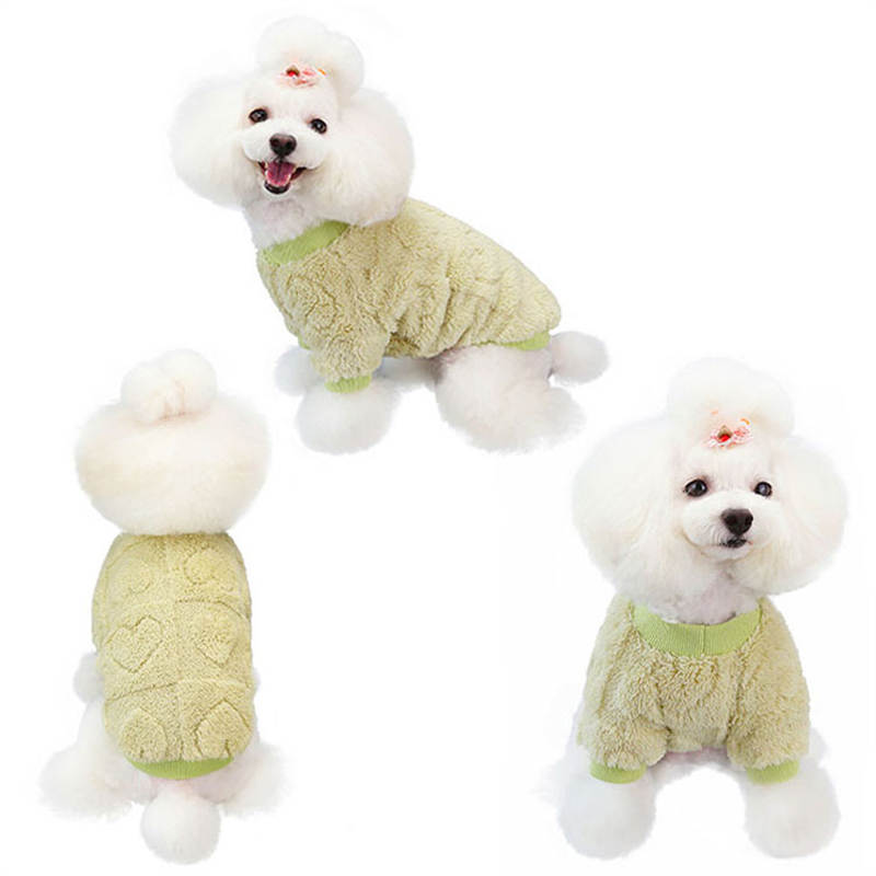 Autumn and Winter Dog Clothes Pet Clothes Super Elastic Fluffy Jacket Fashion - Image 32