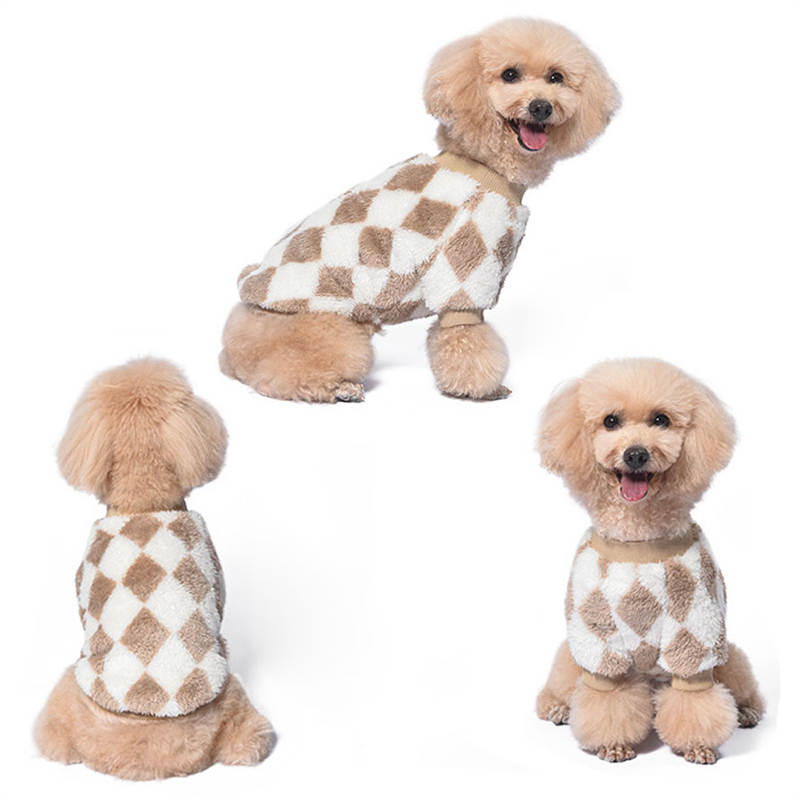 Autumn and Winter Dog Clothes Pet Clothes Super Elastic Fluffy Jacket Fashion - Image 34