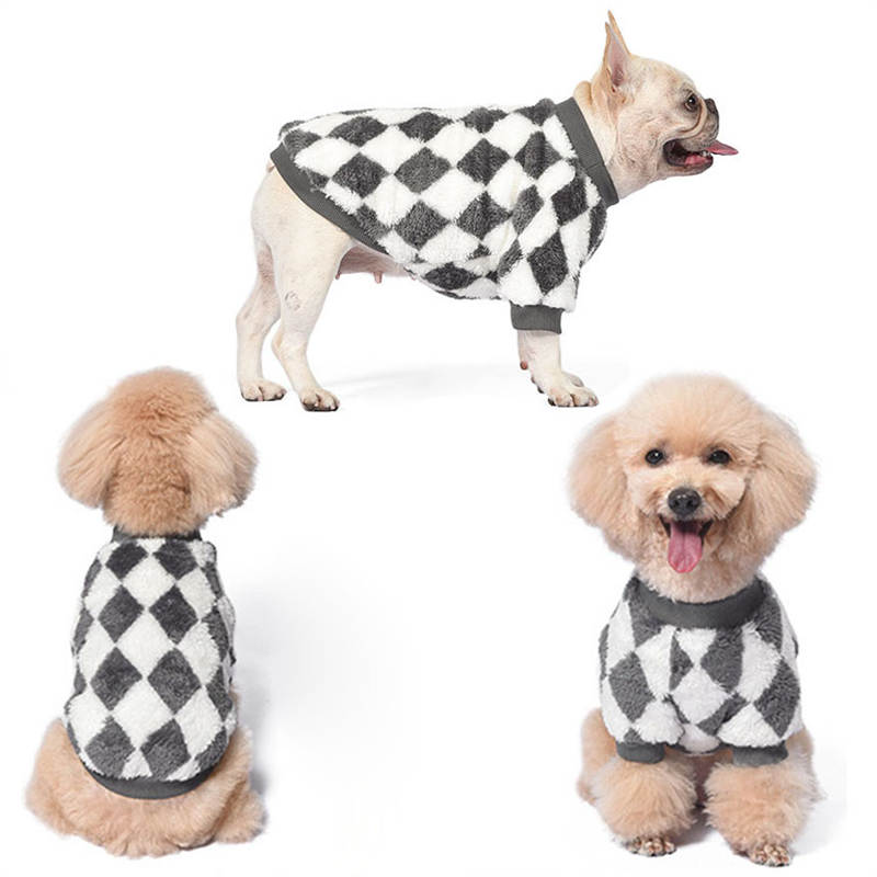 Autumn and Winter Dog Clothes Pet Clothes Super Elastic Fluffy Jacket Fashion - Image 35