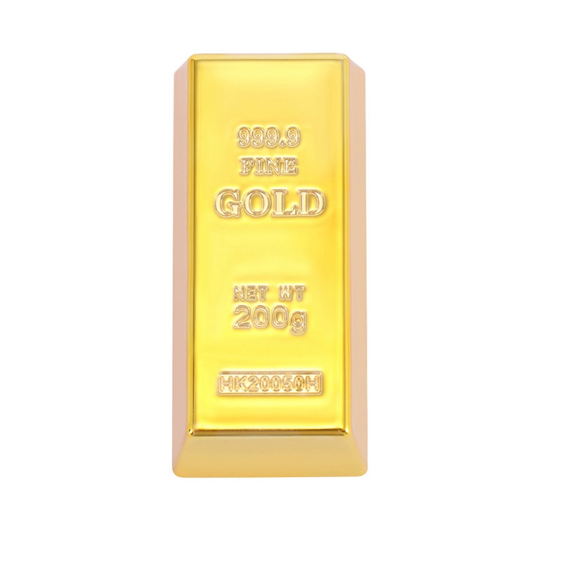 Creative Gold Brick Shape Resin Fridge Magnet Removable Kitchen Refrigerator Magnets Magnet Sticker Craft Kids Gifts Home Decor - 图片 4