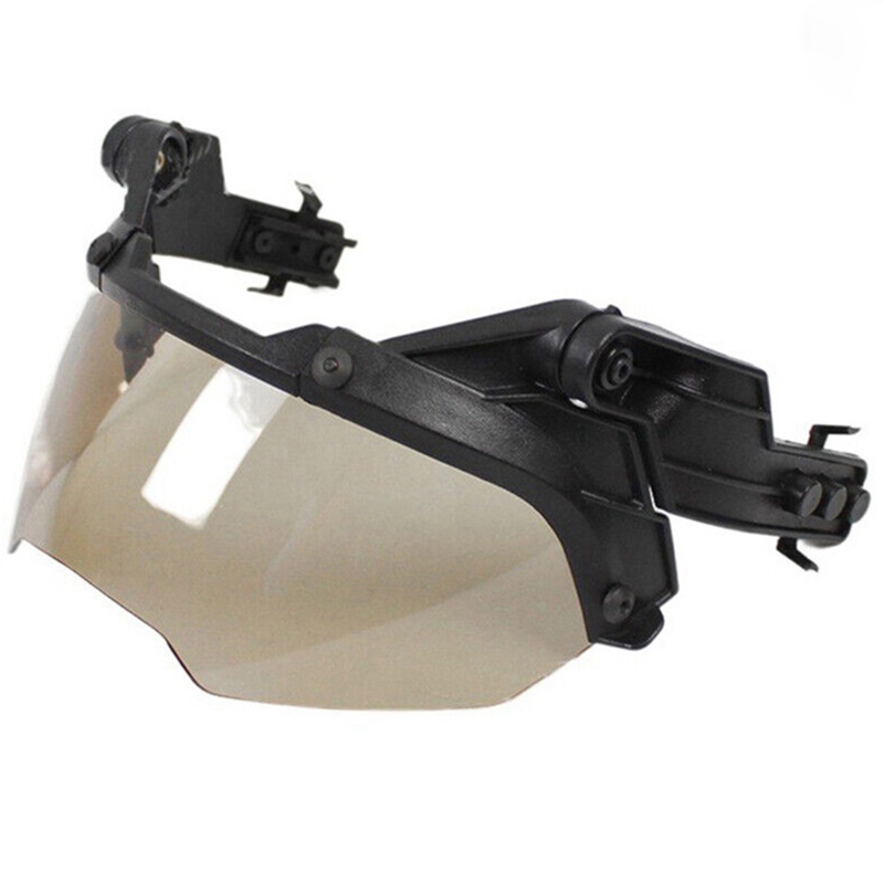Adjustable Tactical Helmet Flip Goggles Airsoft Paintball FAST Helmet Windproof - 图片 3