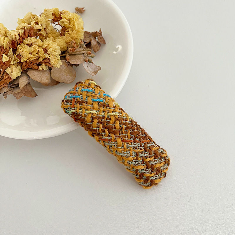 Woolen Barrettes Bb Clip Side Hairpin Solid Color Headdress Bang Clip Hair Accessories - Image 12