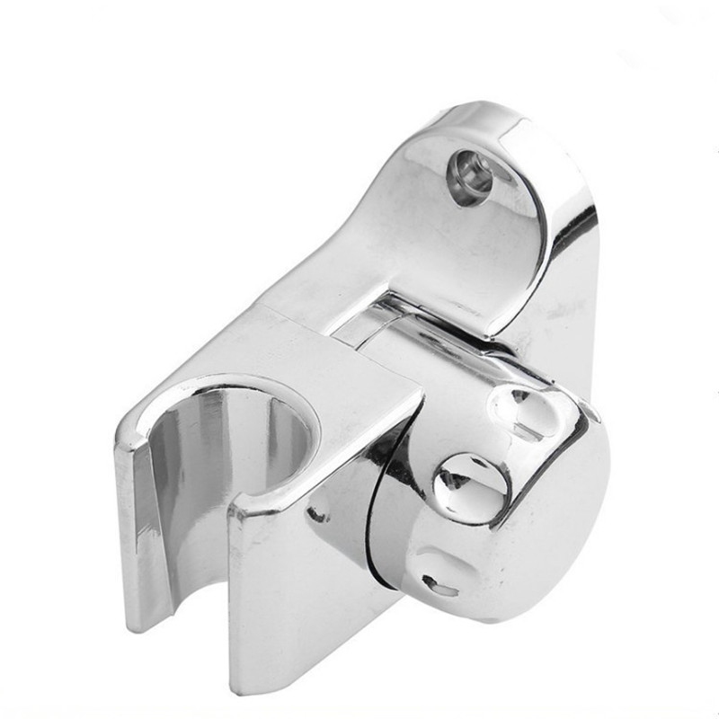 Universal Shower Head Holder Chrome Bathroom Bracket Home Wall Mount Adjustable - Image 4