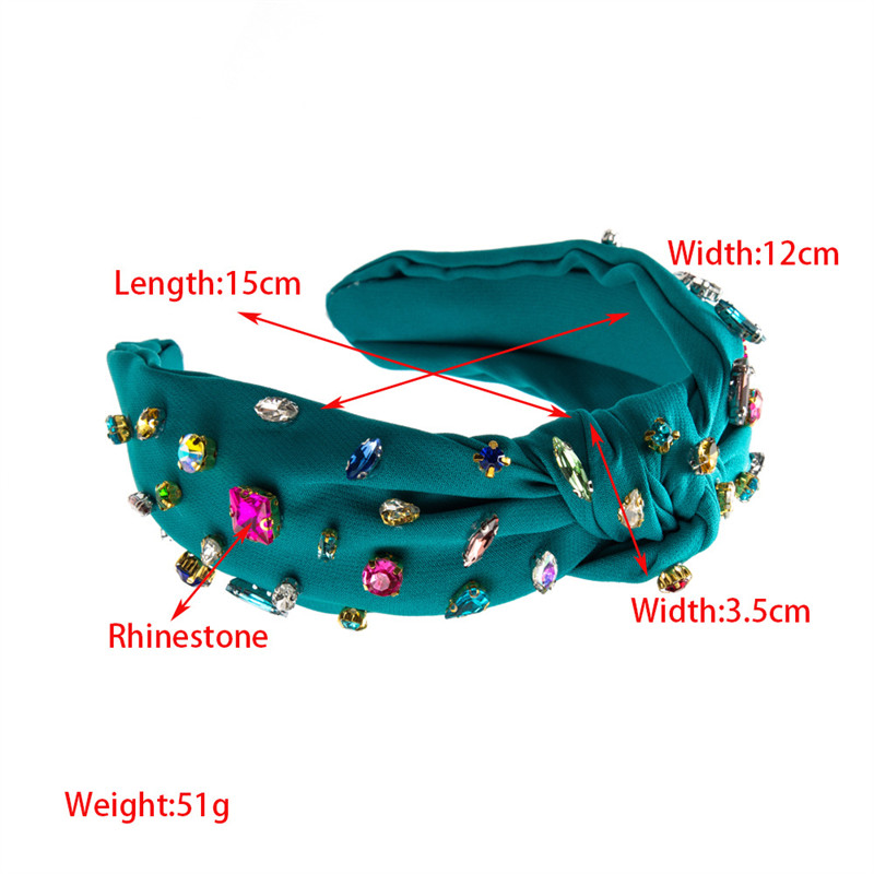 Fashion Baroque Multi-Color Personalized Headband for Women Hair Accessory Hair Ornaments - Image 4