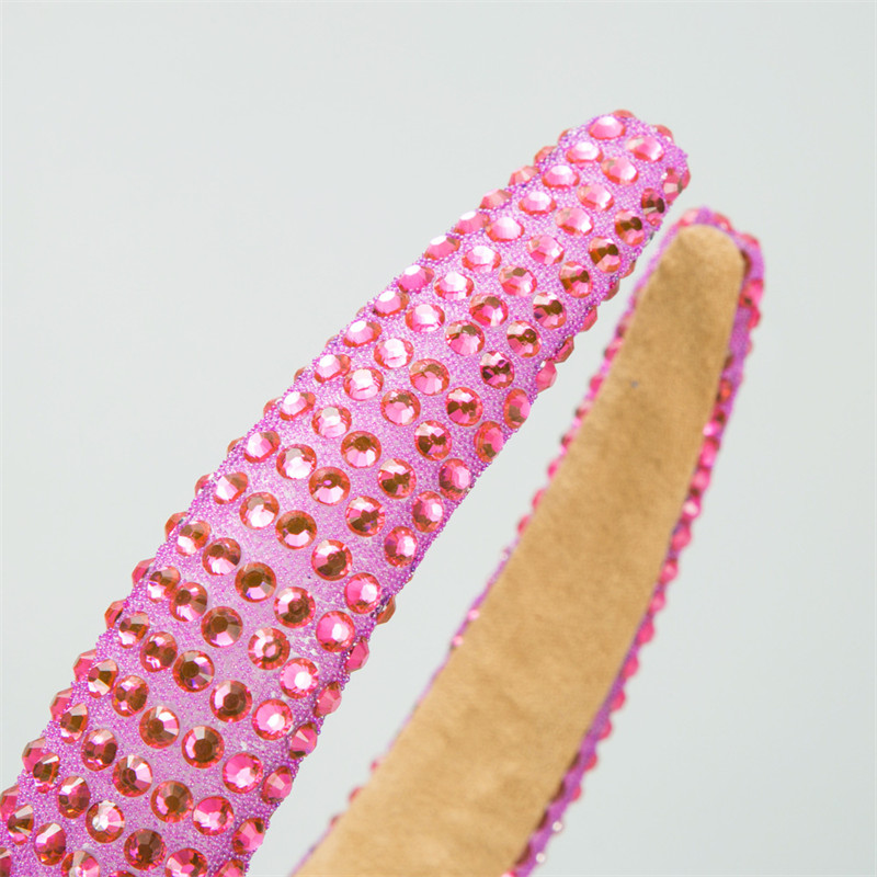 Baroque Full Diamond Sponge Headband Fashion Women Hair Accessory Hair Ornaments - Image 4
