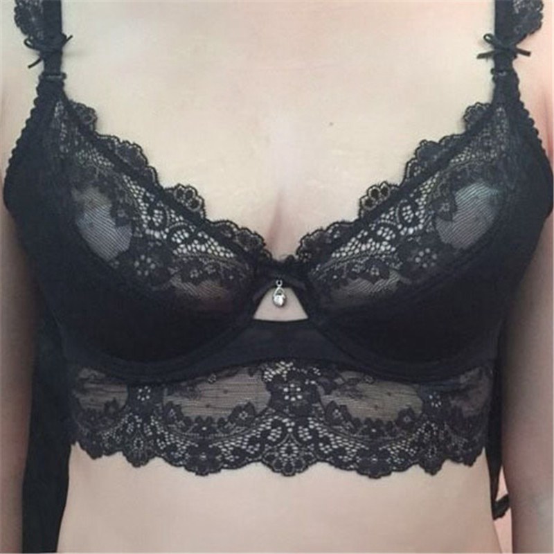 WOMEN UNDERWEAR SEXY LACE PUSH UP LINGERIE BRA SET KNICKERS BRIEFS 32-38B - 图片 26