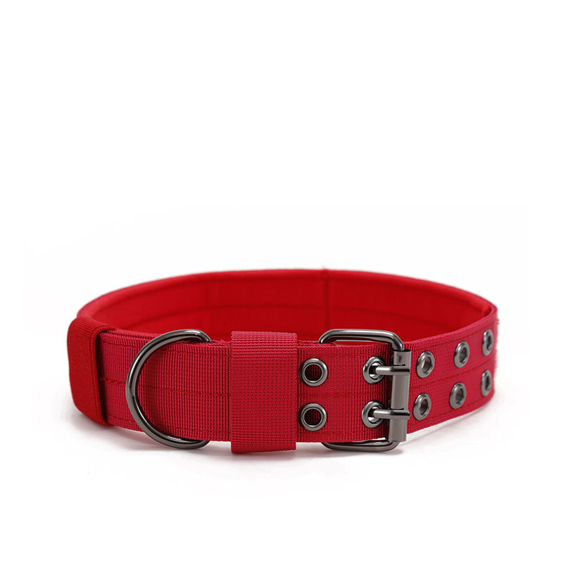Wear-Resistant Five-Gear Adjustable Pin Buckle Pet Collar Dog Collar Medium Large Dog - Image 7