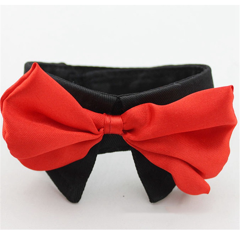 Dog Cat Pet Bow Tie Bowknot Neck Accessory Puppy Dickie Necktie Necklace Collar - Image 4