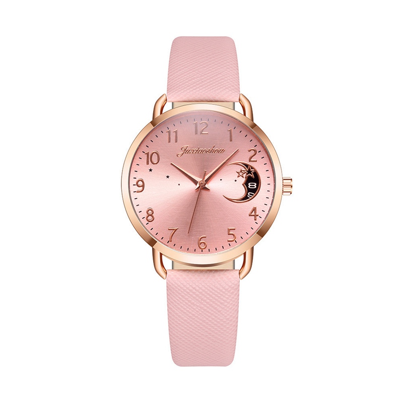 Ladies Womens Watch+Bracelet Fashion Leather Strap Quartz Wristwatch Xmas Gift - 图片 31