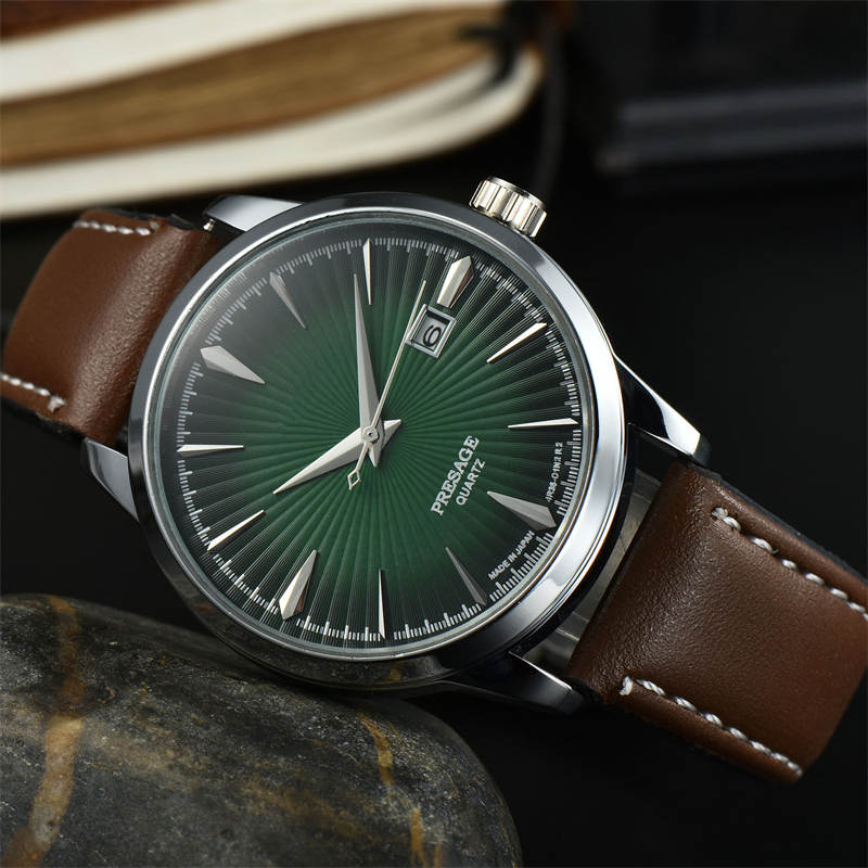 Men's Business Casual Stainless Steel Six-Pin Calendar Men's Quartz Watch Hot Sale Watch - Image 5