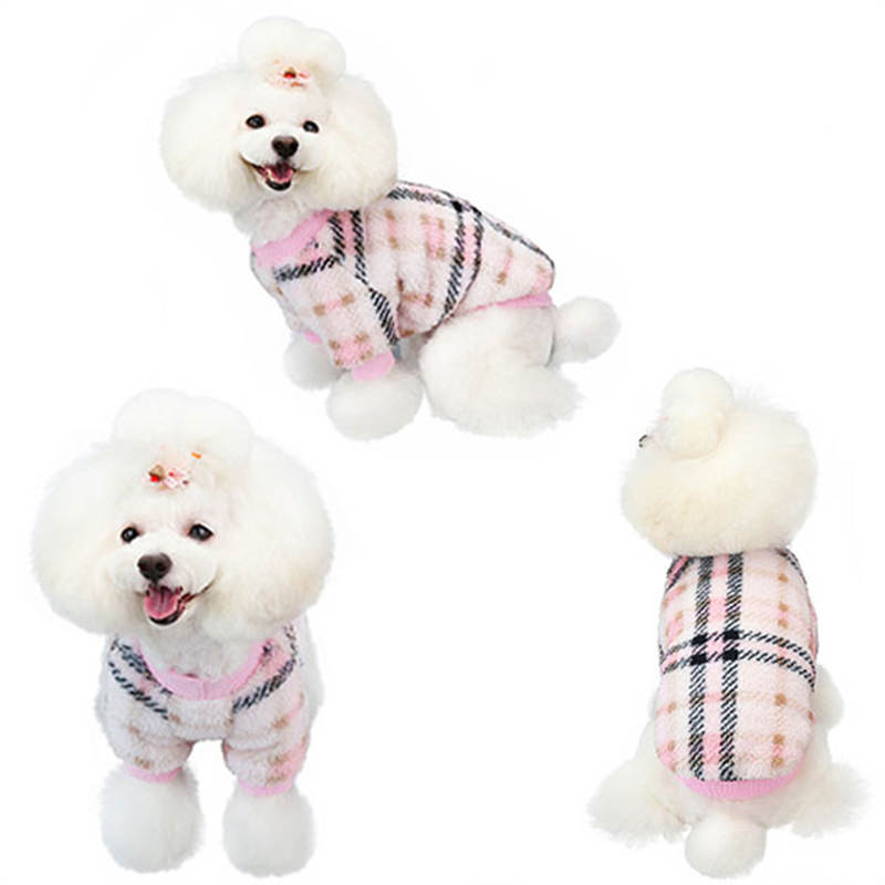 Autumn and Winter Dog Clothes Pet Clothes Super Elastic Fluffy Jacket Fashion - Image 37