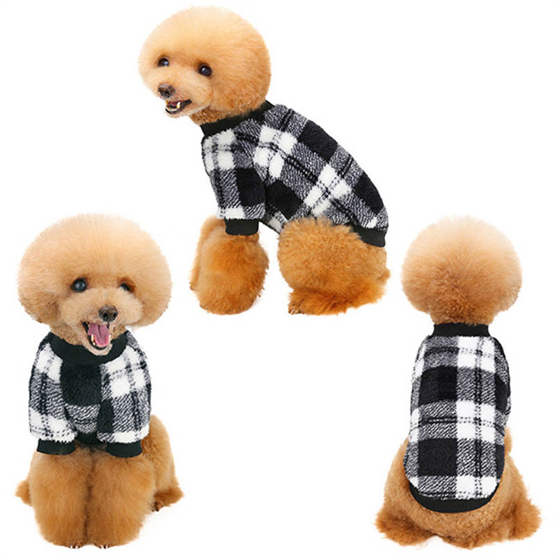 Autumn and Winter Dog Clothes Pet Clothes Super Elastic Fluffy Jacket Fashion - Image 40