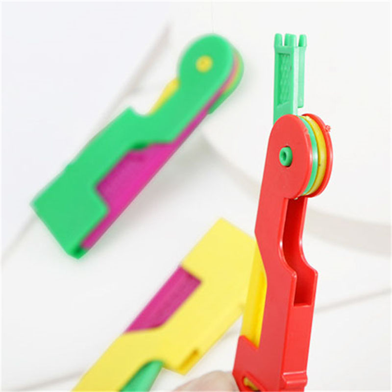 10X AUTOMATIC NEEDLE THREADER THREAD DEVICE EASY STITCH THREAD TOOL SEWING - 图片 11