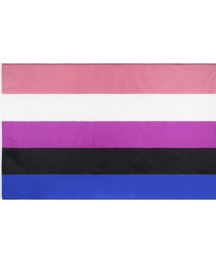 90X150cm LGBT Genderqueer Genderfluid Gender Fluid Pride Flag For Decoration