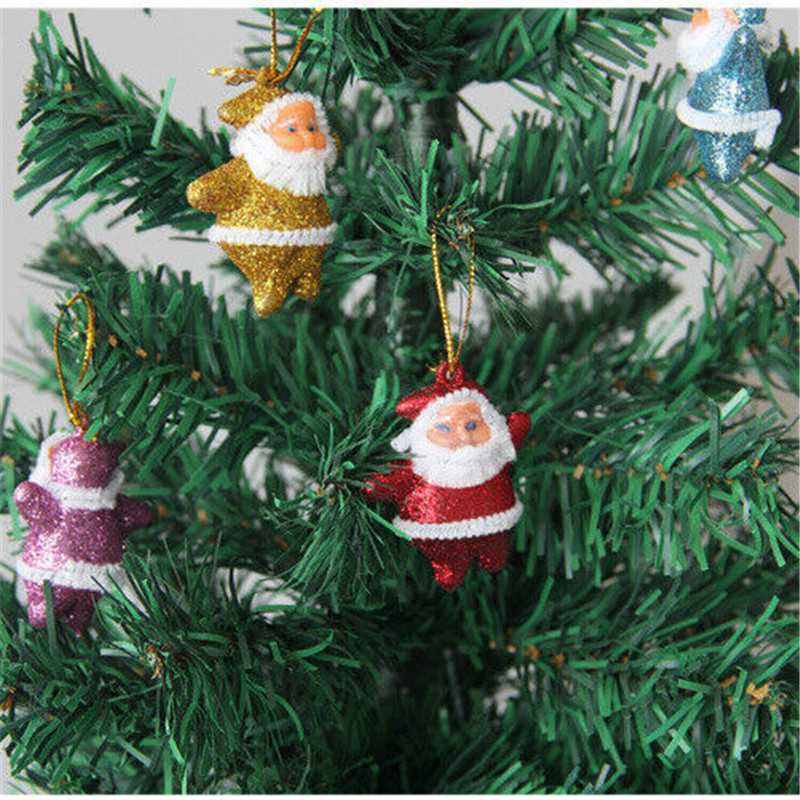 Lot 6 pcs Christmas Santa Claus Ornaments Christmas Tree Hanging Mini Decoration - Image 7