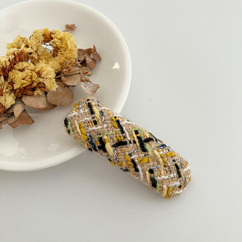 Woolen Barrettes Bb Clip Side Hairpin Solid Color Headdress Bang Clip Hair Accessories - Image 13