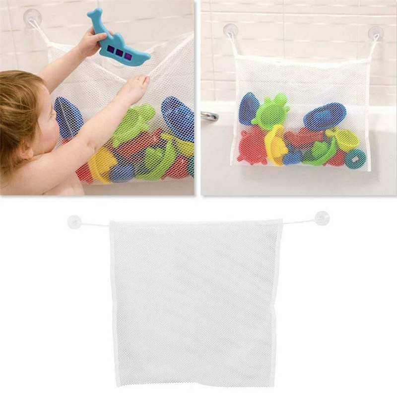 Baby Bathroom Mesh Bag For Bath Toys Bag Baby Kids Toy Storage Net Organizer
