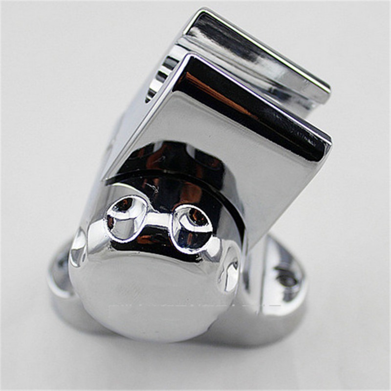 Universal Shower Head Holder Chrome Bathroom Bracket Home Wall Mount Adjustable - Image 5