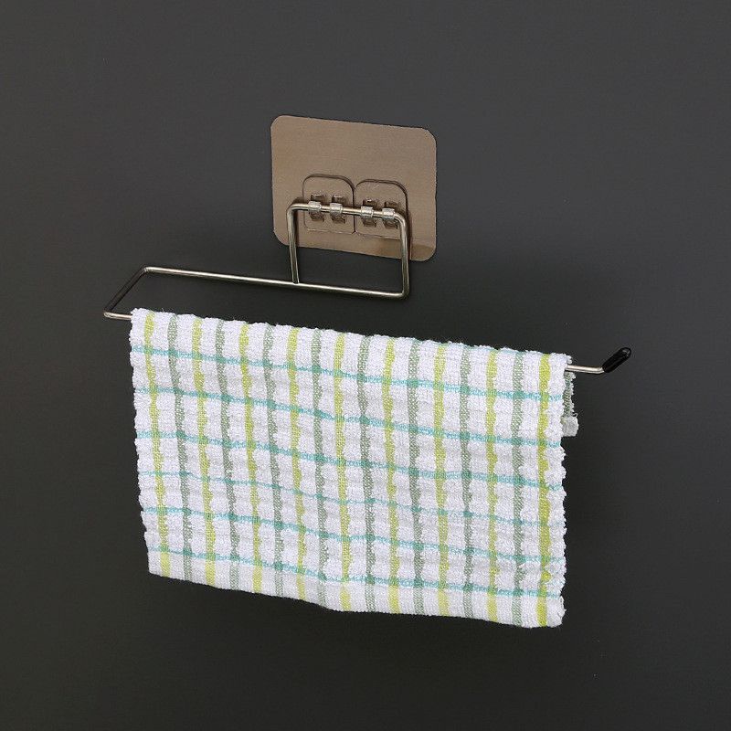 Kitchen Toilet Paper Holder Tissue Holder Hanging Bathroom Toilet Paper Holder Roll Paper Holder Towel Hanger Rack Stand - Image 6