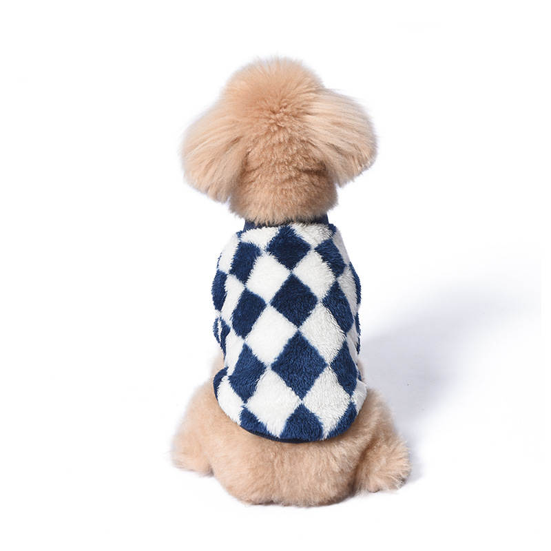 Autumn and Winter Dog Clothes Pet Clothes Super Elastic Fluffy Jacket Fashion - Image 46