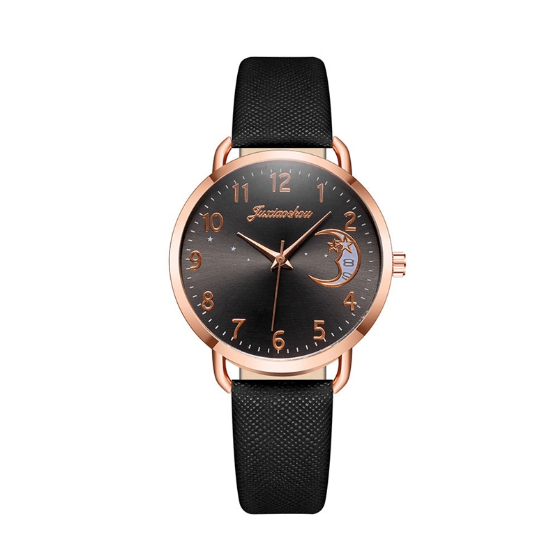 Ladies Womens Watch+Bracelet Fashion Leather Strap Quartz Wristwatch Xmas Gift - 图片 32