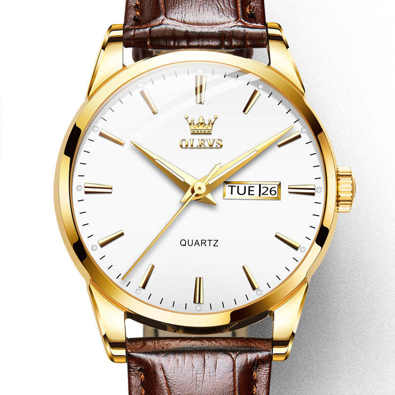 Quartz Watch Business Waterproof Men's Watch Water Proof Watch Fashion - 图片 12