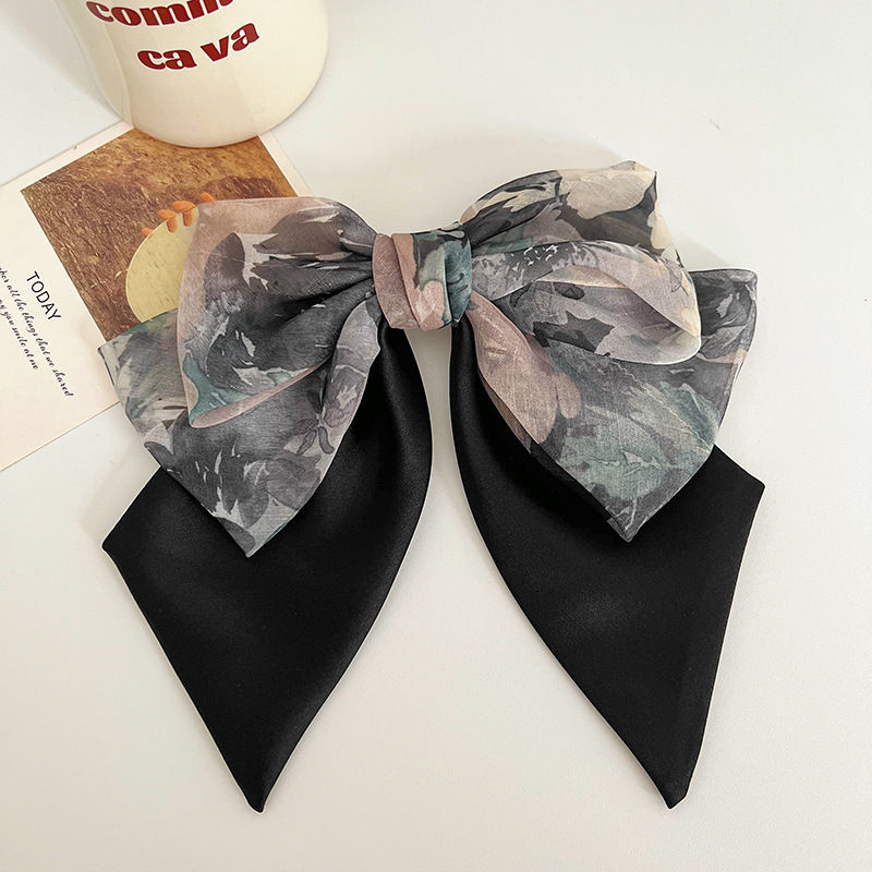Bow Barrettes Hair Clip Spring Clip Diy Hairpin Head Clip Hairpin Hair Accessories - 图片 14