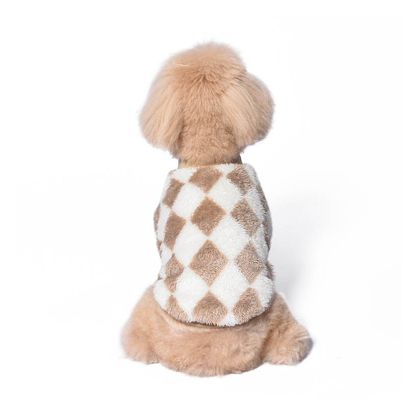 Autumn and Winter Dog Clothes Pet Clothes Super Elastic Fluffy Jacket Fashion - Image 56