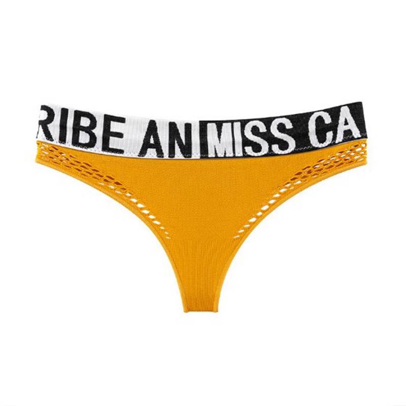Sexy Women's Panties Sports Underwear Fashion Mesh Lingerie Hot G-String Thong - 图片 6